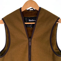Barbour バブアー Warm Pile Waistcoat Zip-In Liner パイル ライナーベスト ブラウン MLI0004BR31 Size 36 福生店