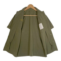 WACKO MARIA ワコマリア ミリタリーシャツ 半袖 オリーブ チェーン刺繡 ワッペン Size S 福生店