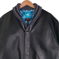 NASTOYS ナストイズ C×T×M Leather Pharaoh Jacket レザーファラオジャケット シンサレート ブラック ブルー Size XL 福生店