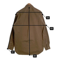 Ralph Lauren ラルフローレン BLAKE コットン ボタンダウンシャツ 長袖 ブラウン Size M 福生店