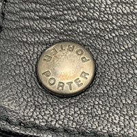 PORTER ポーター RAMBLER ランブラー ゴートスキン レザーショルダーバッグ ブラック 322-01325 福生店