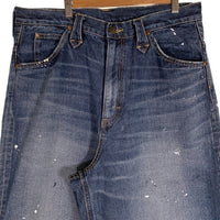 Lee リー COMPILATIONS ウエスタンデニムパンツ ワイド ジーンズ インディゴ ペンキ加工 LM9817 Size L 福生店