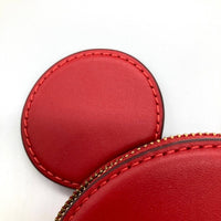 COACH コーチ C8581 ミッキー マウス コインケース レッド 瑞穂店