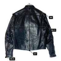 BUCO ブコ xThe REAL McCOY'Sリアルマッコイズ ホースハイド シングルライダース ブラック size38 瑞穂店