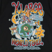 XLARGE エクストララージ グラフィックプリント Tシャツ ブラック 101232011026 Size L 福生店
