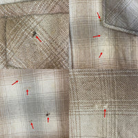 PENDLETON ペンドルトン 80's 白タグ ウール オンブレチェック ウエスタンシャツ ブラウン×ベージュ sizeL 瑞穂店