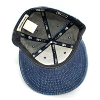 A BATHING APE アベイシングエイプ New Era ニューエラ デニム 猿ワッペン 59FIFTY キャップ 帽子 インディゴ size7 1/2 瑞穂店