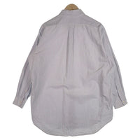 Ralph Lauren ラルフローレン YARMOUTH ボタンダウン ストライプシャツ ホワイト ライトブルー コットンオックスフォード Size 16 1/2 福生店