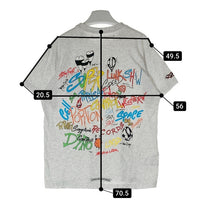 CHROME HEARTS クロムハーツ 2990-304-6074 MATTY BOY PPO BRAIN T-SHIRT Tシャツ グレー sizeXL 瑞穂店