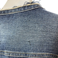 IENA イエナ L'ATELIER DENIM ノーカラーデニムジャケット ブルー size38 瑞穂店