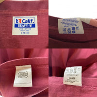 STANDARD CALIFORNIA スタンダードカリフォルニア SD HEAVYWEIGHT POCKET LONG SLEEVE T ヘビーウェイト ロングスリーブ ポケットTシャツ バーガンディー Size L 福生店