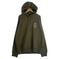 NIKE SB ナイキエスビー Yuto Horigome Skatebord 堀米雄斗 Fleece Pullover Parka フリース プルオーバーパーカー フーディー オリーブ FN0552-222 Size XXL 福生店