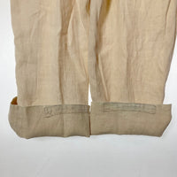 Polo Ralph Lauren ポロラルフローレン リネン ノータック スラックス アイボリー size82cm 瑞穂店