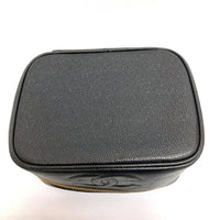 CHANEL シャネル ココマーク キャビアスキン バニティバッグ バニティポーチ メイクポーチ 化粧ポーチ ブラック 瑞穂店