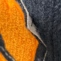 60's~ BRISTOL PRODUCTS アクリルニット レタードカーディガン ブラック Size 38 瑞穂店