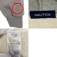 NAUTICA ノーティカ 20AW ARCH LOGO SWEAT HOODIE アーチロゴ プルオーバースウェットパーカー グレー 213-1250 Size L 福生店