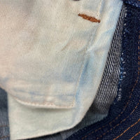FOB FACTORY エフオービーファクトリー F1147 WIDE DENIM 5P 赤耳 ワイドデニム 5ポケット デニムパンツ インディゴ size2 瑞穂店