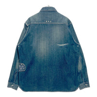 LFYT ラファイエット ダメージ加工 デニムシャツ インディゴ sizeXL 瑞穂店