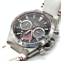 CASIO カシオ EDIFICE エディフィス クロノグラフ クォーツ腕時計 HONDA RACING ホンダレーシング 革ベルト EQS-800HR 福生店