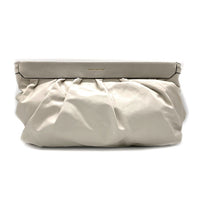 ISABEL MARANT イザベルマラン Luz ジップアップ レザー クラッチバッグ グレー 瑞穂店