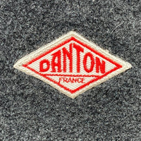 DANTON ダントン 18A-MR-001 ショールカラー フリースジャケット グレー size42 瑞穂店