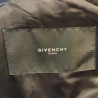 GIVENCHY ジバンシー ウール ダブルブレストコート バックファスナー ブラック G14F0212-407 Size 46 福生店