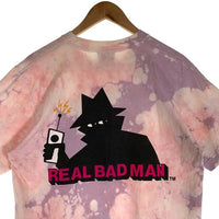 REAL BAD MAN リアルバッドマン 半袖 Tシャツ ピンク Size M 福生店