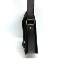 SAINT LAURENT サンローラン 668582 AAAWV カーフ ミディアム サッチェル ショルダーバッグ ブラック 瑞穂店