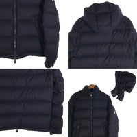 MONCLER モンクレール MONTGENEVRE GIUBBOTTO モンジュネーブル ウール ダウンジャケット ネイビー E20914033805 54272 Size 1 福生店