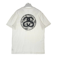 Stussy ステューシー 30周年記念 ハローキティ シャネルロゴ Tシャツ ホワイト sizeXL 瑞穂店