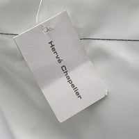 Herve Chapelier エルベシャプリエ 舟型 ナイロン トートバッグ ハンド ホワイト ブルー 福生店