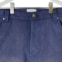 BLESS U ブレスユー duck wash double knee shorts ダブルニー ショートパンツ ブルー sizeL 瑞穂店