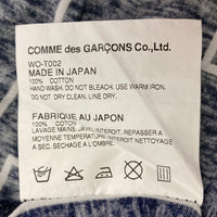 JUNYA WATANABE COMME des GARCONS MAN ジュンヤワタナベ コムデギャルソンマン WO-T002 AD2014 パッチワーク 総柄 Tシャツ ブルー sizeS 瑞穂店