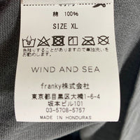 WIND AND SEA ウィンダンシー MICKEY MOUSE POCKET TEE ミッキーマウス ポケットTシャツ チャコールグレー Size XL 福生店