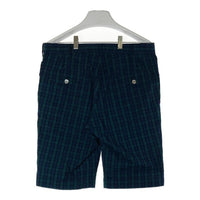 COMME des GARCONS HOMME コムデギャルソンオム HK-P020 AD2012 ブラックウォッチ ハーフパンツ グリーンxネイビー sizeS 瑞穂店