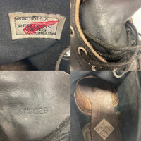 RED WING レッドウィング 8130 刺繍羽タグ USA製 アイリッシュセッター ブーツ ブラック size9D 瑞穂店