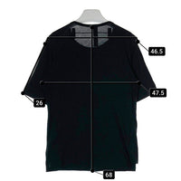 Ground Y グランドワイ GU-T01-010 Tシャツ ブラック size3 瑞穂店