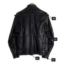 Schott ショット レザーシングルライダースジャケット ブラック 641 ボアライナー付 Size 38 福生店