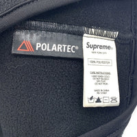 SUPREME シュプリーム 16AW Polartec Fleece Neck Gaiter クラシックロゴ ポーラテック フリースネックウォーマー ブラック 福生店