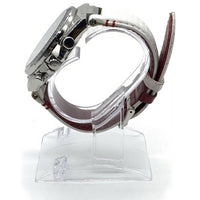 CASIO カシオ EDIFICE エディフィス クロノグラフ クォーツ腕時計 HONDA RACING ホンダレーシング 革ベルト EQS-800HR 福生店