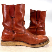 90's RED WING レッドウィング 866 PECOS BOOTS ペコスブーツ 赤茶 オロラセット 92年 緑犬タグ Size 8.5E (26.5cm) 福生店