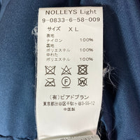 NOLLEY'S Light ノーリーズライト ナイロン 中綿 フーデットコート ジャケット ネイビー 9-0833-6-58-009 Size XL 瑞穂店