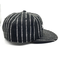 SUPREME シュプリーム 19SS Text Stripe New Era テキストストライプ ニューエラ ベースボールキャップ ブラック Size 8 (63.5cm) 福生店