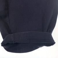 80's~ STUSSY ステューシー BIG LOGAN チノツイル オーバーオール ネイビー コットン Size L 福生店