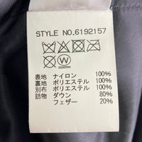 AVIREX アヴィレックス 6192157 スリーブジップ ダウンジャケット カーキ sizeM 瑞穂店