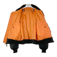ALPHA INDUSTRIES アルファインダストリーズ MA-1 USA製 90's ワッペンカスタム ブラック sizeXL 瑞穂店