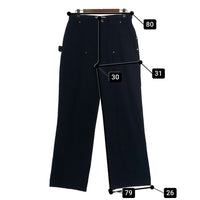 liju モールスキン ペインターパンツ ブラック コットン ダメージ加工 Size 32 福生店
