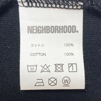 NEIGHBORHOOD ネイバーフッド ロゴプリント Tシャツ ブラック sizeL 瑞穂店