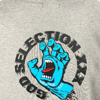 GOD SELECTION XXX ゴッドセレクショントリプルエックス × SANTACRUZ サンタクルーズ プリント プルオーバー スウェットパーカー グレー Size L 福生店