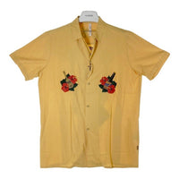 glamb グラム Rock-A Hula アロハシャツ GB16SP/SH07 イエロー Size 4 瑞穂店